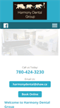 Mobile Screenshot of harmonydentalgroup.ca